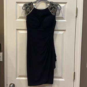 Navy Cocktail Dress